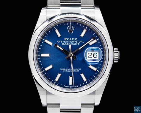 rolex datejust 126200 blue dial|rolex model 126200 review.